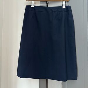 Pendleton Dark Blue A-Line Skirt
